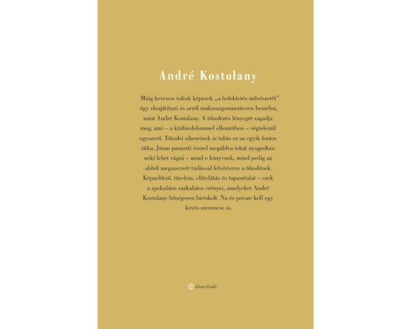 André Kostolany - A befektetés művészete - Image 2